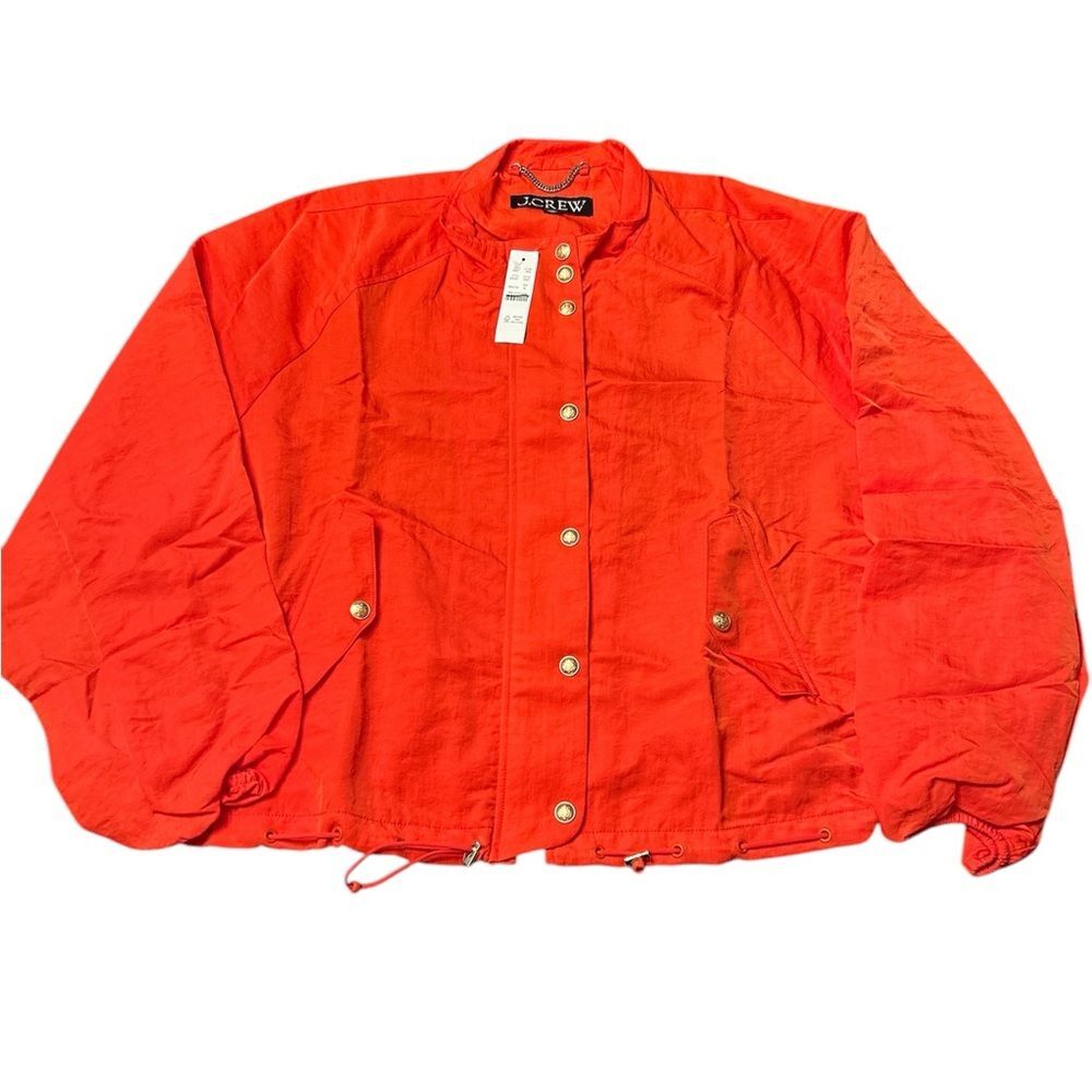J. Crew Women’s Collection Lightweight Bomber Jacket Size XL NWT - Picture 2 of 4